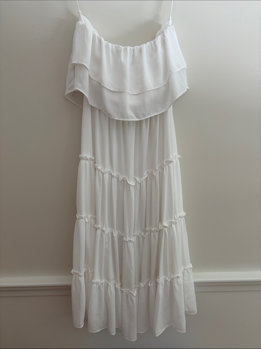 1. State Ruffle Tiered Smocked Waist Dress - Picture 3 of 7